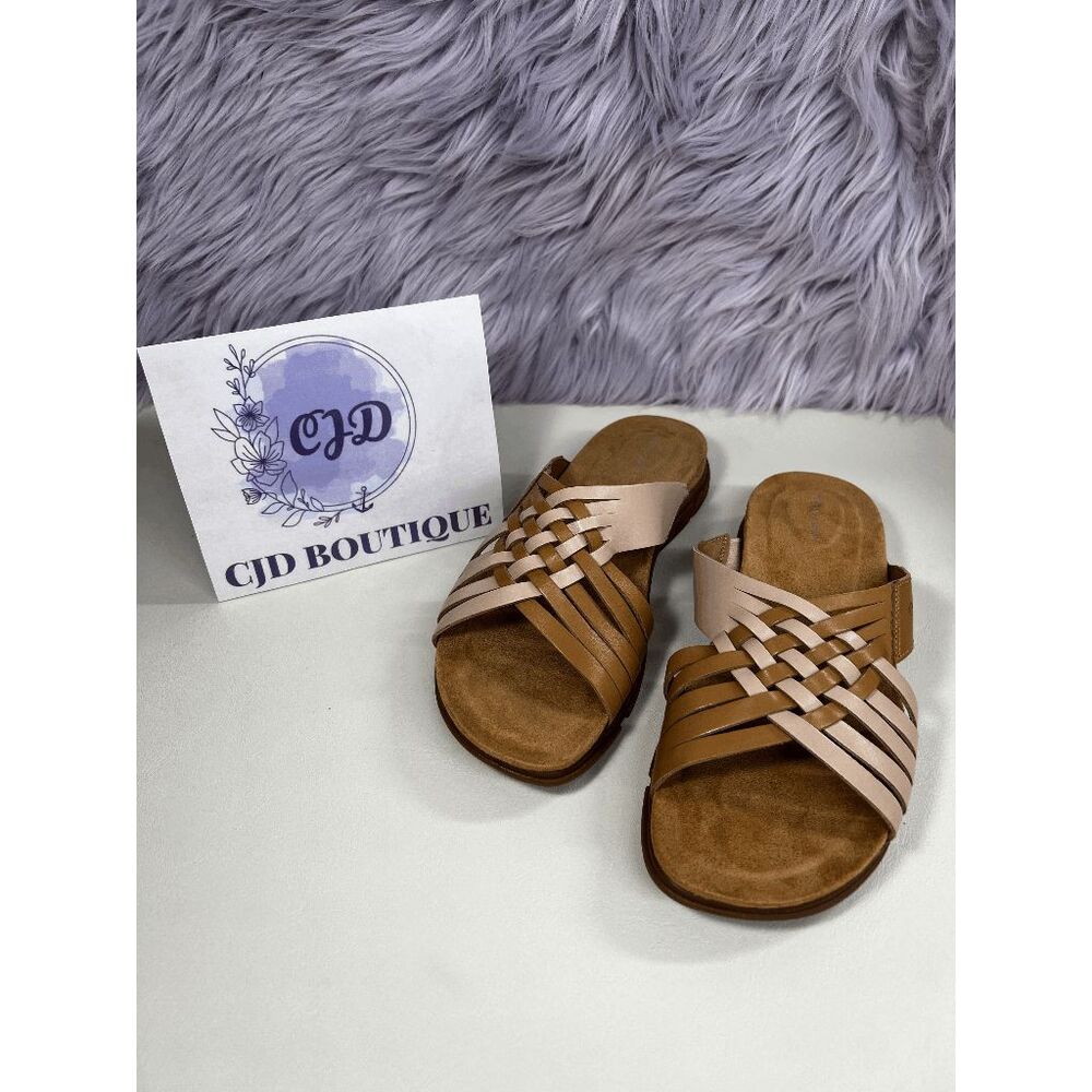 Easy Spirit Women's Meadow Slide Sandals - Black 9M